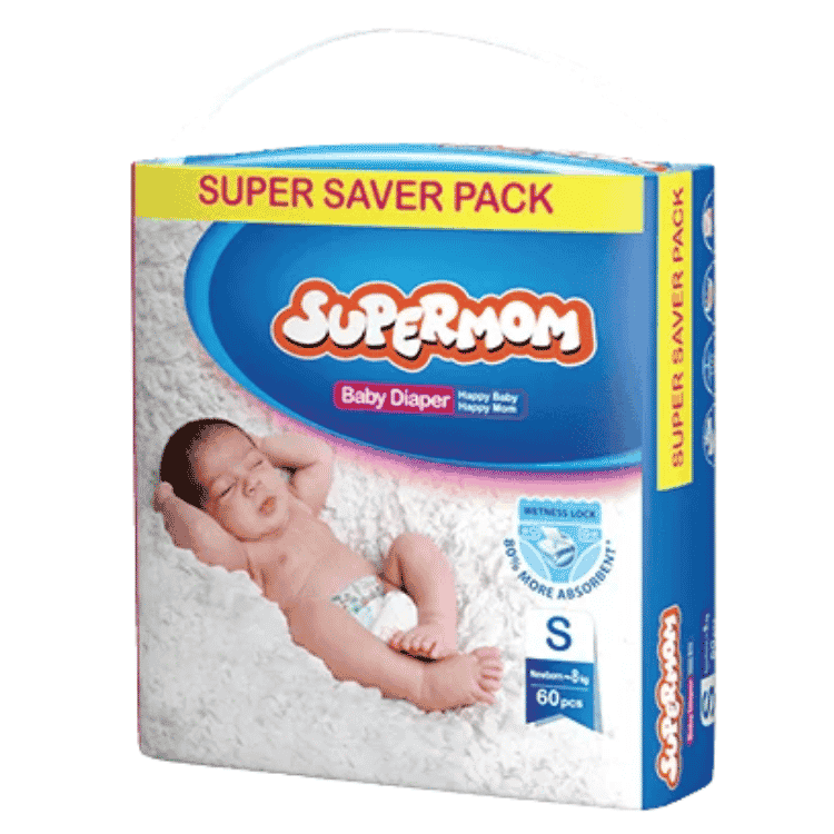 Supermom Baby Diaper Small 5 pcs